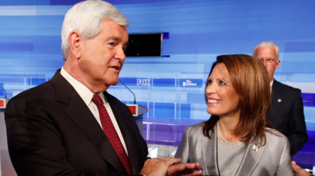 Michele Bachmann, Newt Gingrich