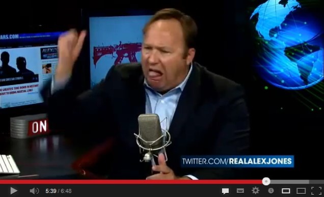 Alex Jones re-enacts the fall of Rome
