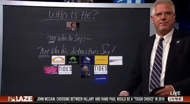 Reza Aslan + Liberal Organisation Logos = Evil, apparently