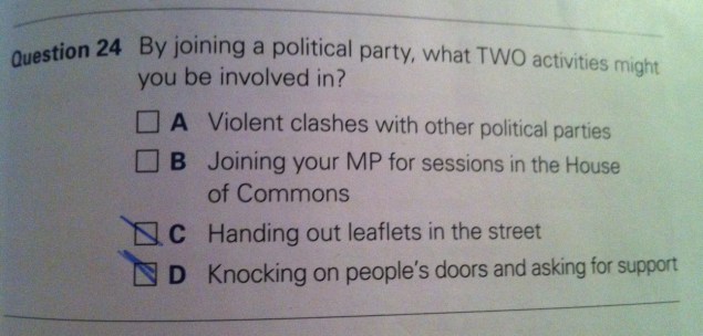 SPS UK Immigration Life In The UK Test 2