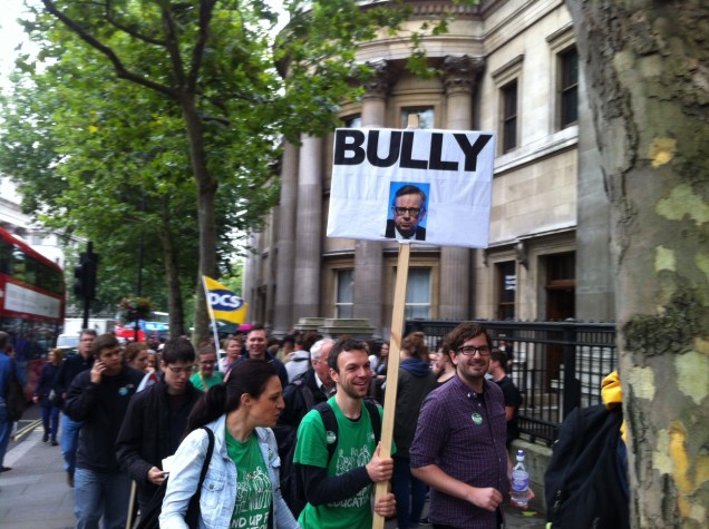 SPS strike protest 3