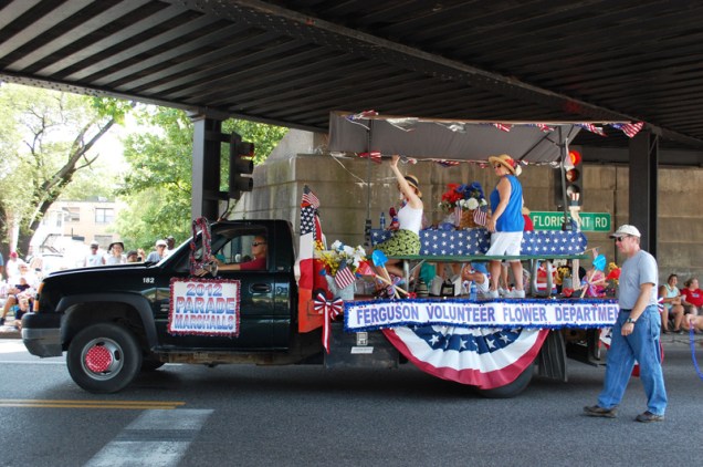Ferguson Missouri MO Fourth 4th July parade 2