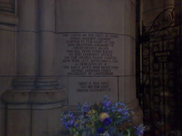 911 Memorial New York Queen Elizabeth II