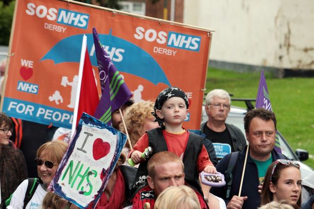SOS NHS Jarrow March