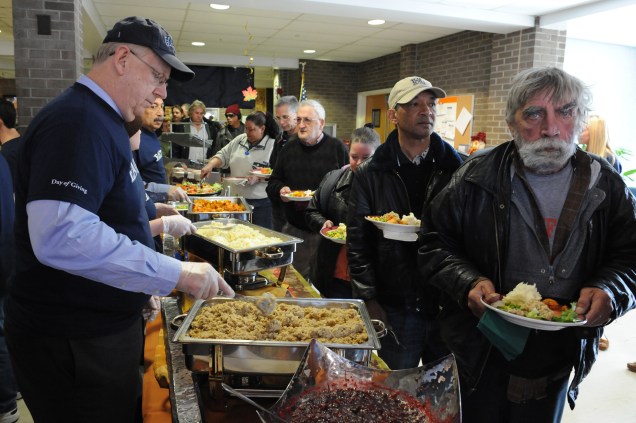 Thanksgiving soup kitchen SPS