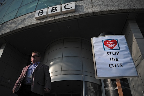 BRITAIN-BBC-MEDIA-STRIKE