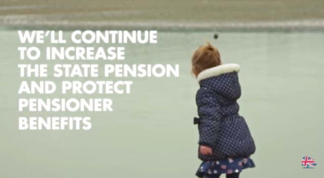 Tories Conservative General Election 2015 Campaign Pensioner Benefits