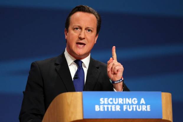 David Cameron - Conservative Party - NI VAT Income Tax Lock - General Election 2015