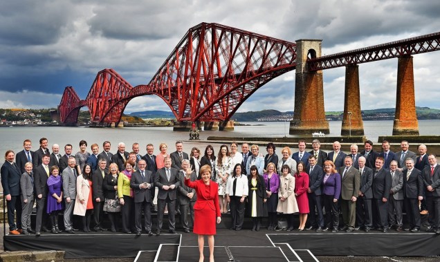 2- SNP - Scottish National Party - General Election 2015 - Tartan Tea Party - Nicola Sturgeon