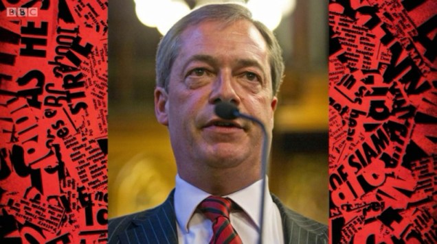 Nigel Farage - Hitler Moustache