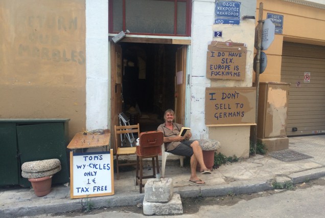 Bookshop - Greece - EU - Euro Crisis - Germany