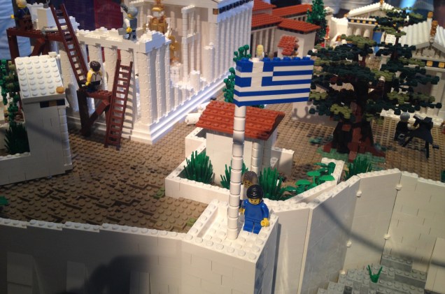 Lego Acropolis - Greece - EU - Euro Crisis - 1