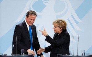David Cameron - Angela Merkel - EU - 3