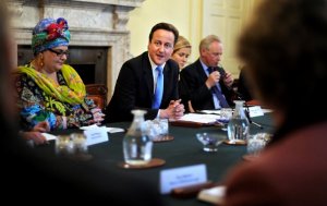 David Cameron - Camila Batmanghelidjh - Kids Company - 10 Downing Street