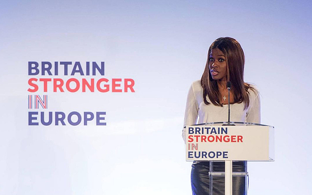 June Sarpong - Britain Stronger in Europe - EU Referendum - Brexit