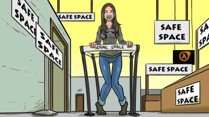 Safe Space Cartoon - 1