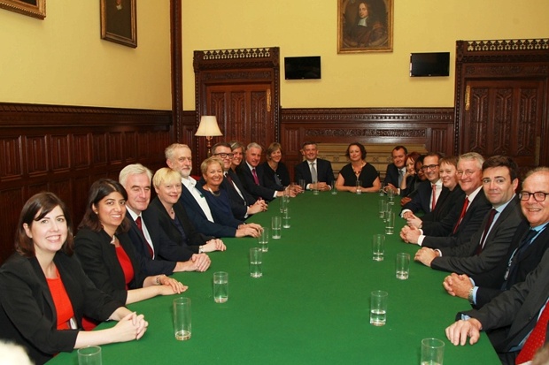 Jeremy Corbyn Shadow Cabinet 2