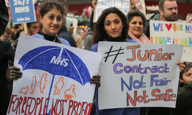 NHS Junior Doctors Contract Strike