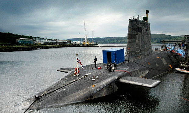 Trident Nuclear Submarine - Faslane Naval Base