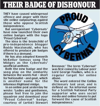 Cybernat - Online Abuse - Trolling