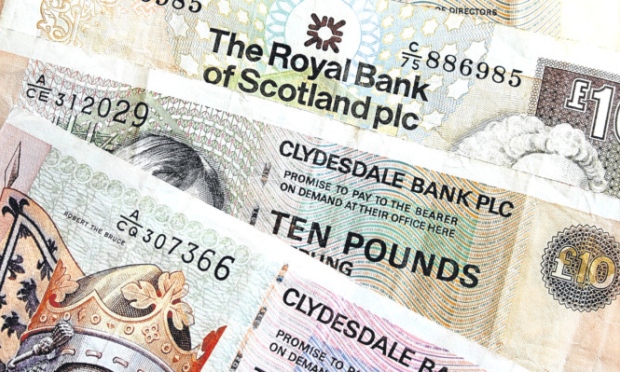 Scottish Bank Notes - Scotland Tax Rates
