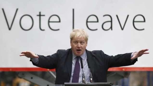 Boris Johnson - Vote Leave - European Union - EU Referendum
