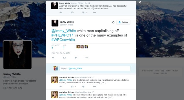 WPC2016 twitter anger