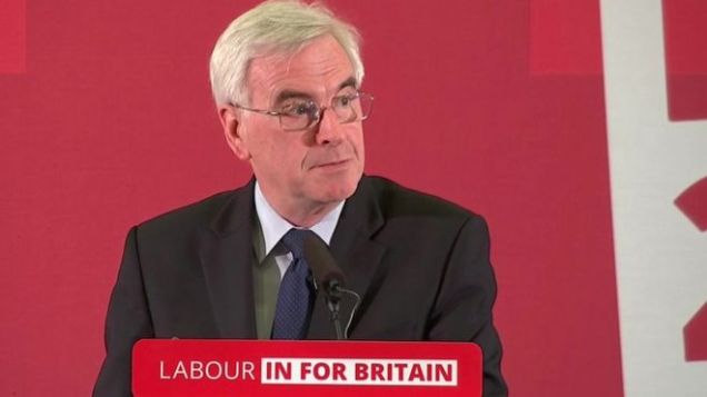 John McDonnell Tory Brexit