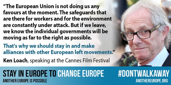 Ken Loach - Another Europe Is Possible - EU Referendum