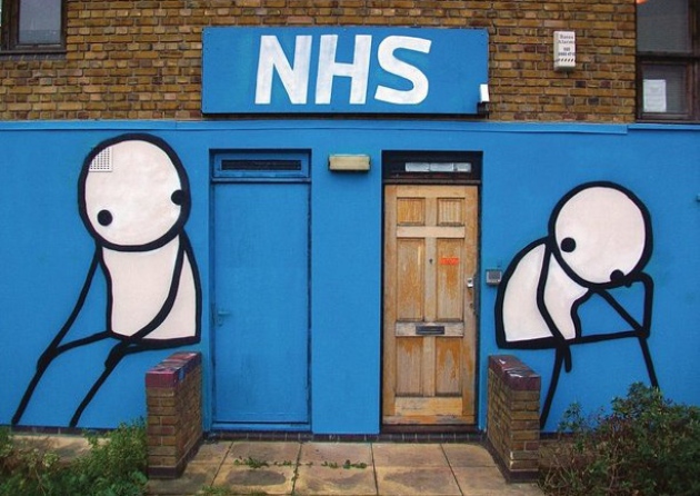 NHS worship - Stik - National Religion