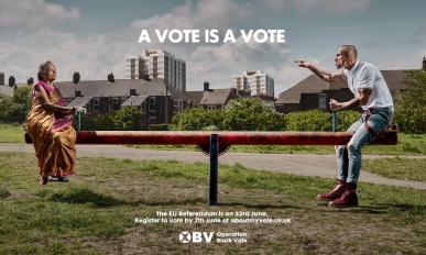 Operation Black Vote - OBV - A vote is a vote - EU Referendum - European Union