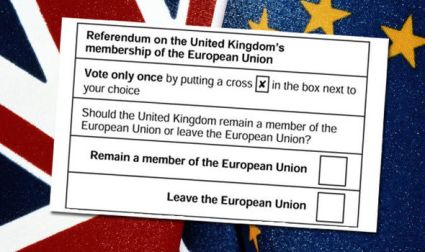 EU Referendum Ballot Paper