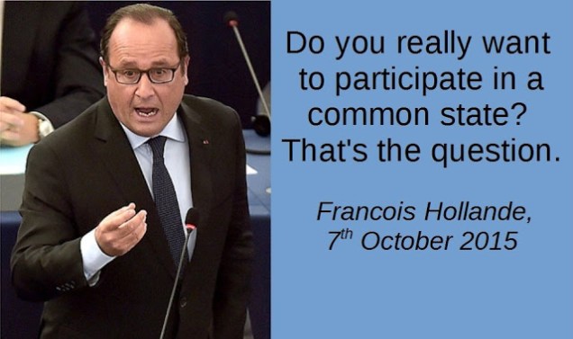 Francois Hollande - Common State - European Union - EU Referendum - Brexit