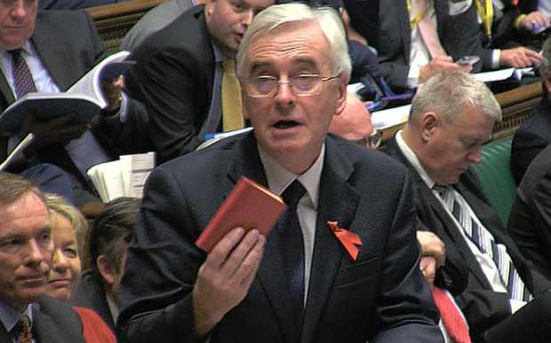 John McDonnell - Little Red Book - Tory Brexit