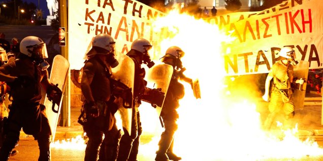 Protest - Greece - Athens - EU- European Union