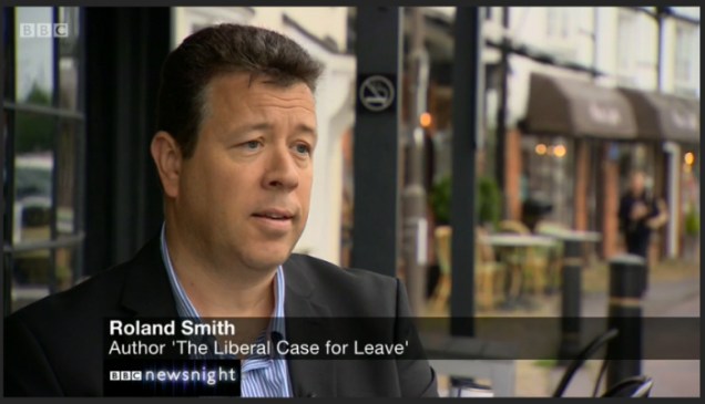 Roland Smith - Adam Smith Institute - ASI - Newsnight - Brexit - EEA - EFTA - Norway Option - EU Referendum
