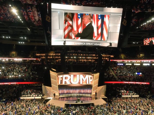 Donald Trump - RNC - Republican National Convention - Cleveland - Nomination - 2