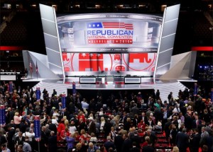 RNC - Republican National Convention - Cleveland - Quicken Loans Arena Floor