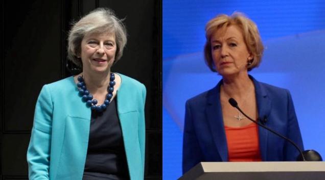 Theresa May - Andrea Leadsom - Conservative Tory Party leadership