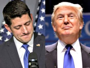 Donald Trump - Paul Ryan - GOP - Republican Party