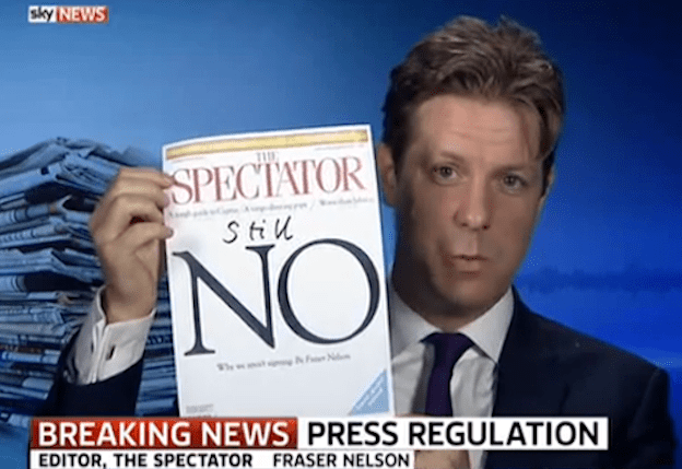 Fraser Nelson - The Spectator - Westminster Media - Journalism