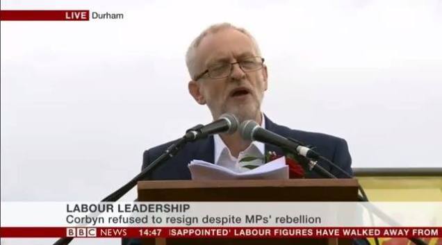 Jeremy Corbyn - Labour Leadership Coup