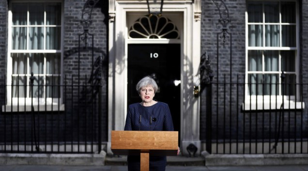 Theresa May - Conservative Party - General Election 8 June - Parliament - Downing Street