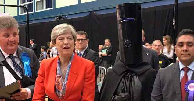 Theresa May - Lord Buckethead