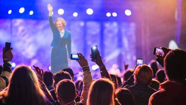 Margaret Thatcher hologram