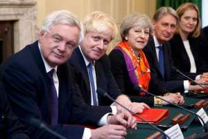 Theresa May cabinet - Tory conservative leadership