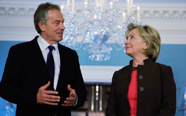 Tony Blair - Hillary Clinton - centrism