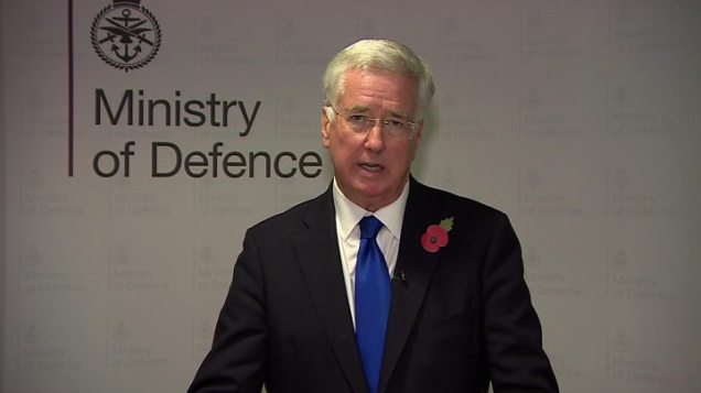 Sir Michael Fallon - Secretary of Defence - resignation sexual harassment allegations
