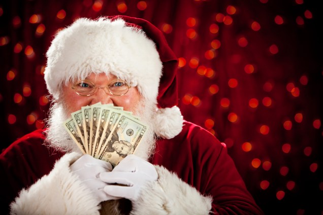 Santa - Father Christmas - blog pledge drive donations