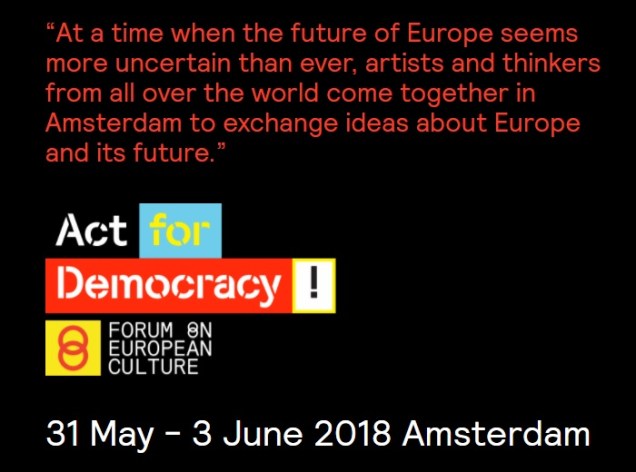 Act for Democracy - artists European Union bias propaganda